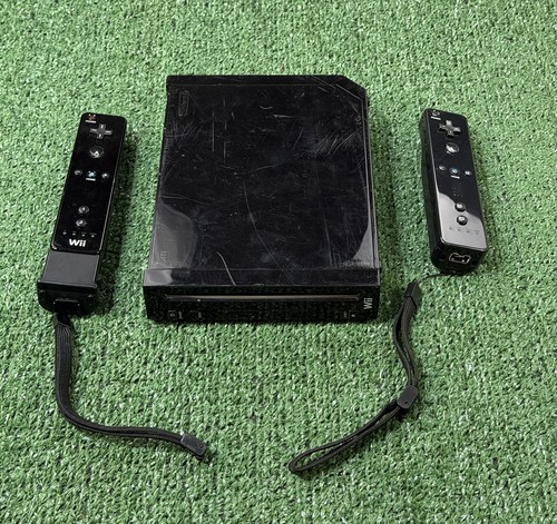 Nintendo wii rvl 001 black - nintendo,